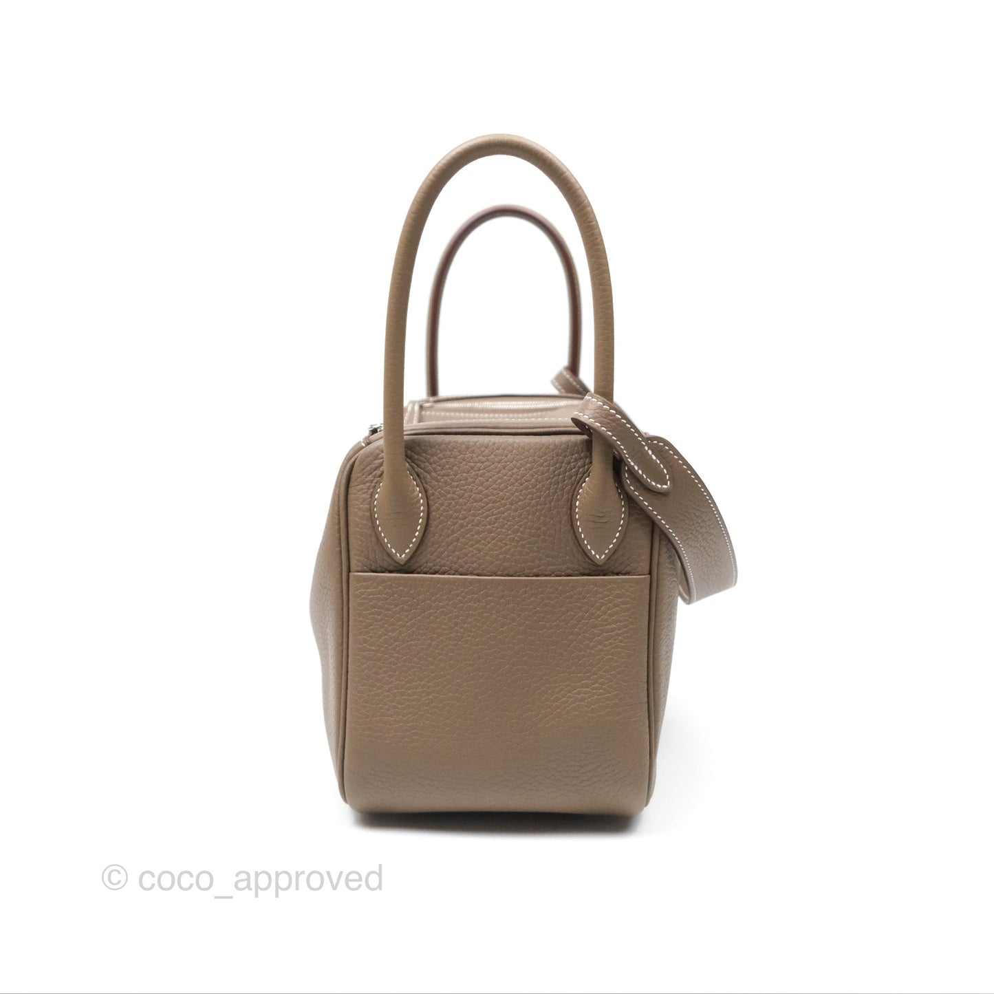 Hermès Lindy 26 Etoupe 18 Clemence Palladium Hardware