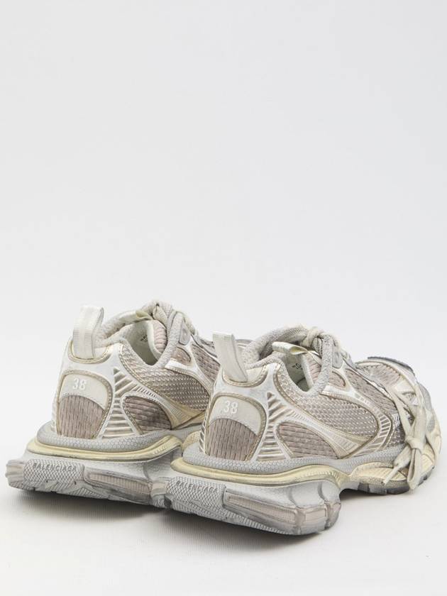 Luxury Balenciaga 3XL Mesh Panel Low Top Sneakers Grey