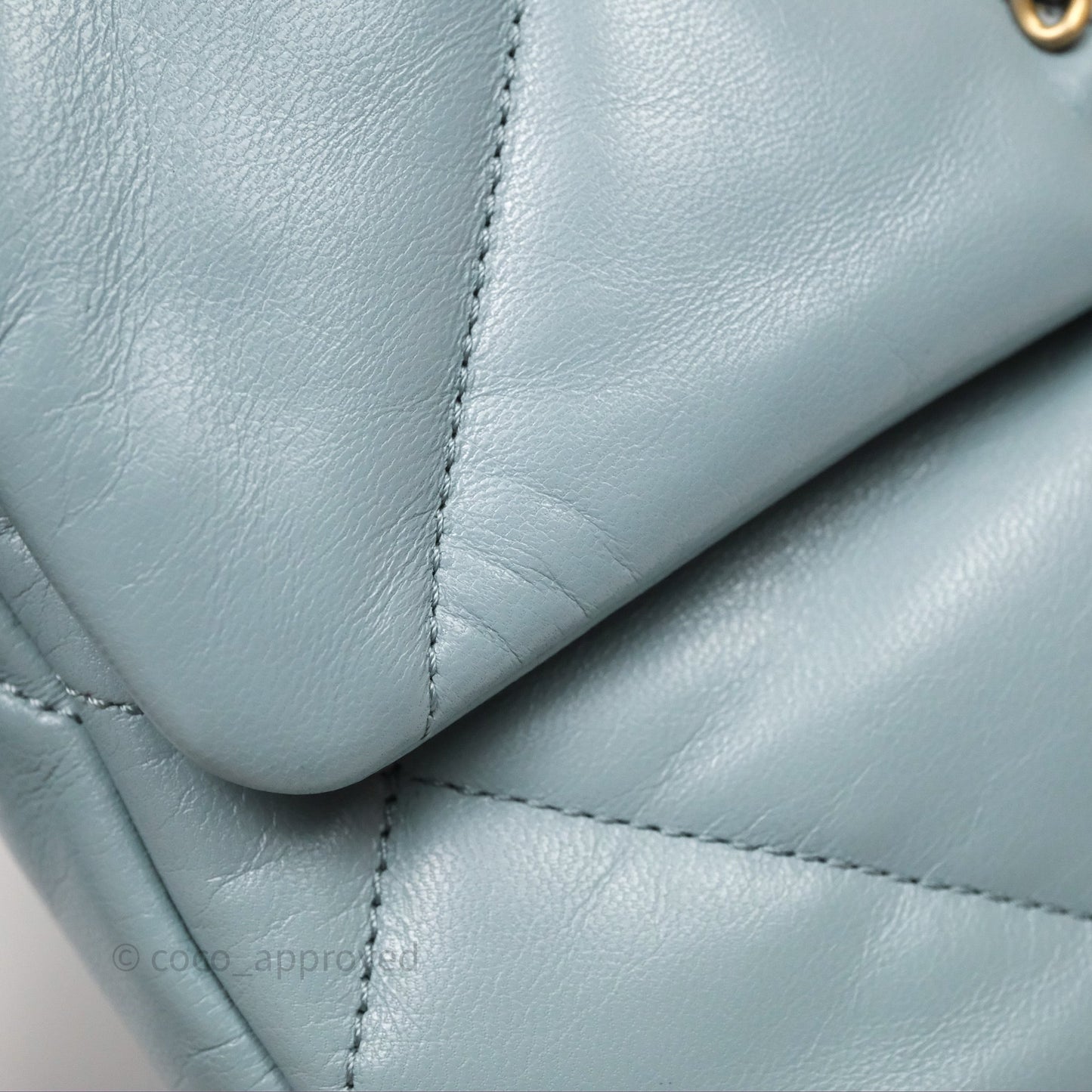 Chanel 19 Small Blue Mixed Hardware