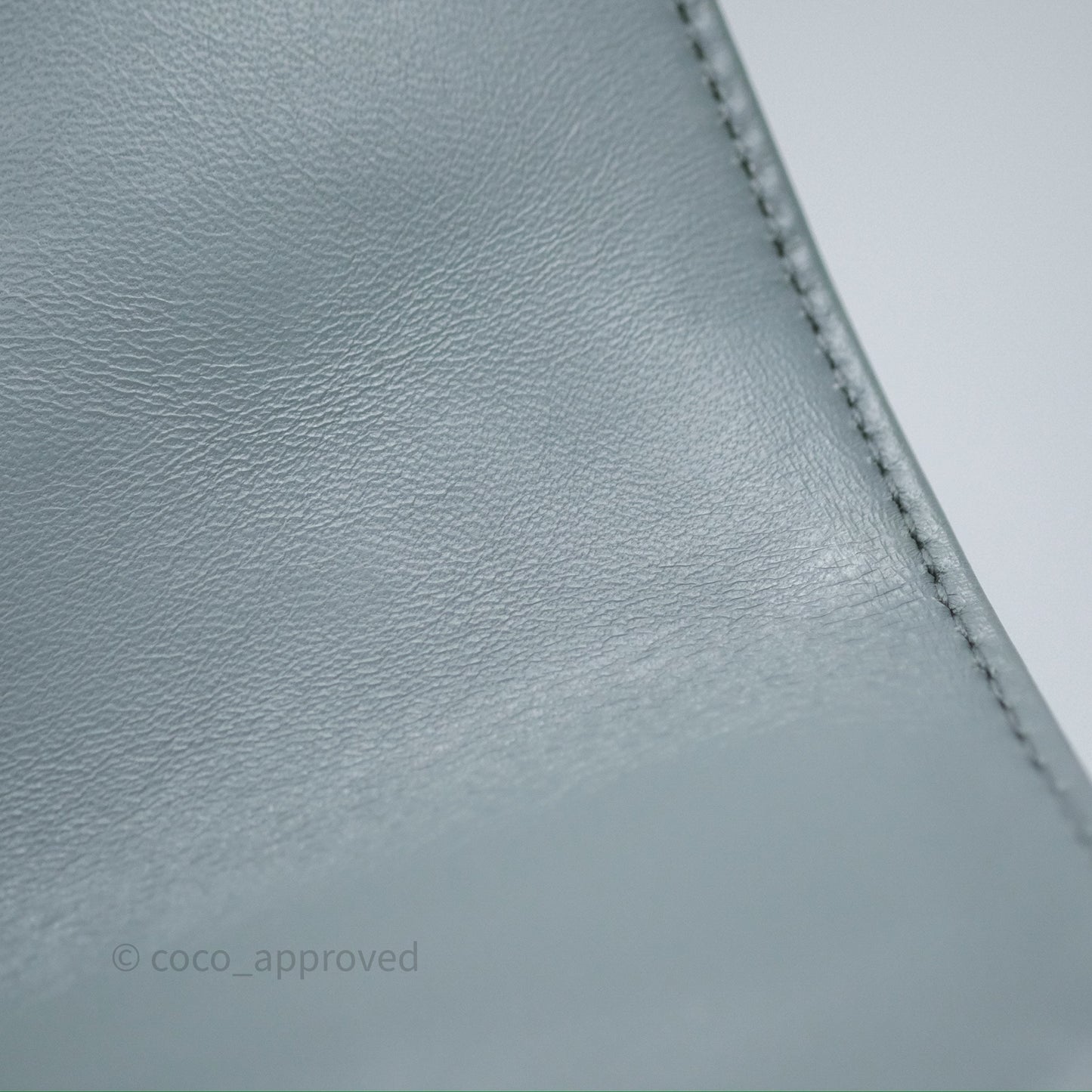 Dior Small Caro Bag Grey Supple Cannage Calfskin