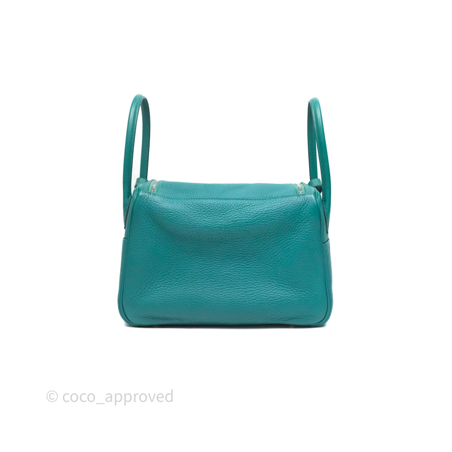 Hermès Lindy 26 Vert Verone U1 Clemence Palladium Hardware