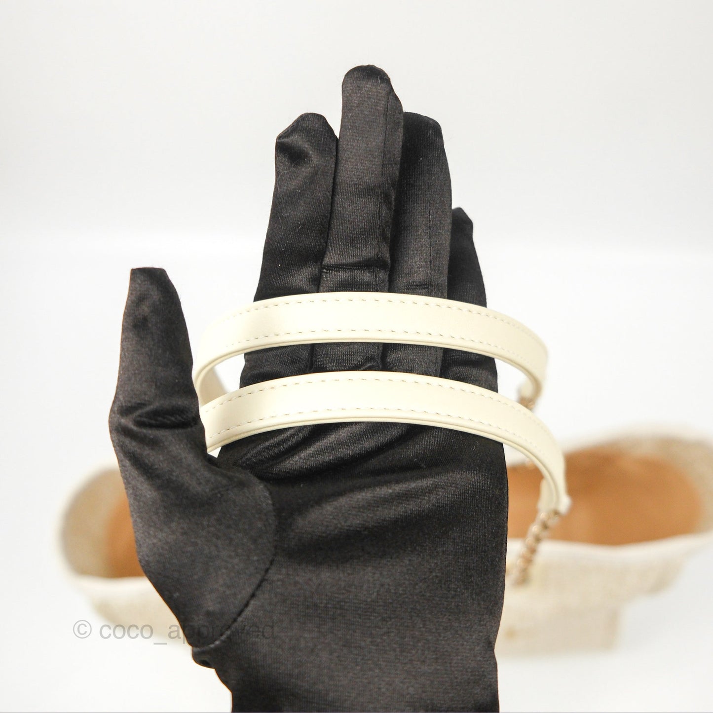 Chanel Medium Deauville Tote Ivory Lurex Boucle Gold Hardware
