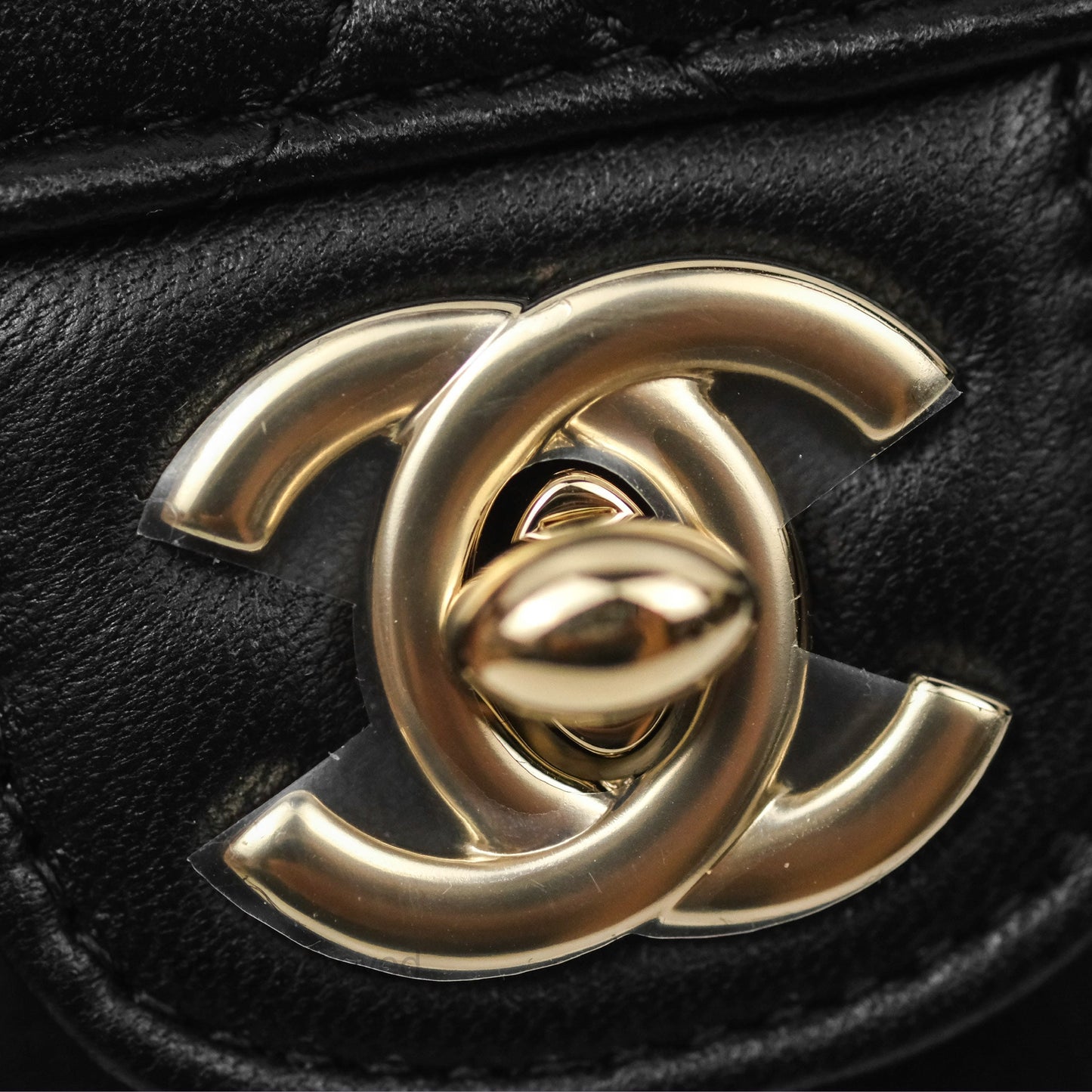 Chanel Small Heart Bag Black Lambskin Gold Hardware 22S