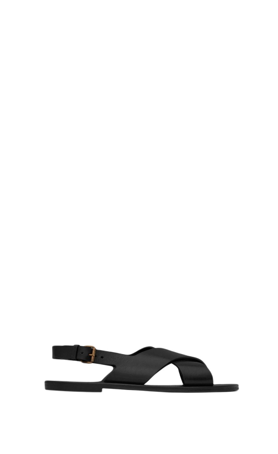 Luxury Saint Laurent Men's Mojave Sandals in Nero | Size 41 | 73185312K001000