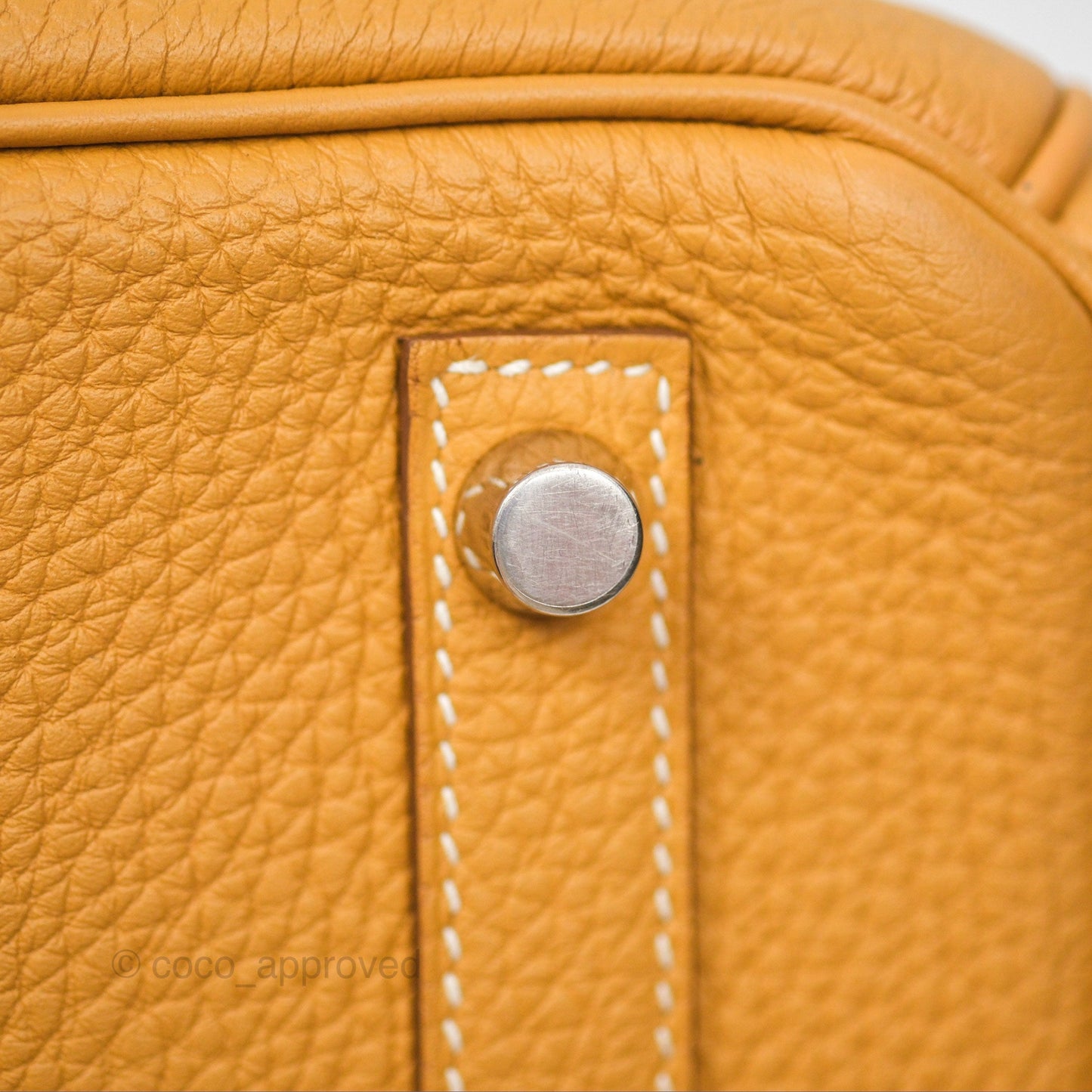 Hermès Birkin 30 Retourne Nature Sable 21 Togo Palladium Hardware