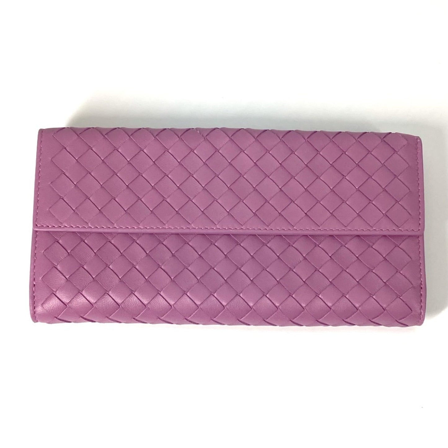 Luxury Bottega Veneta  Leather Long Wallet (Bi-Fold) ()