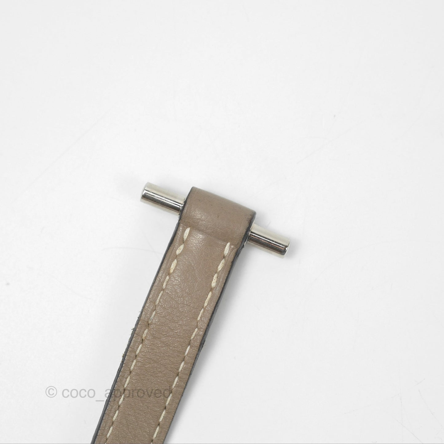 Hermès Roulis 23 Etoupe Evercolor Palladium Hardware