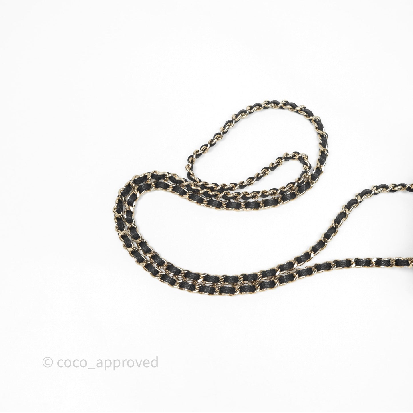 Chanel Mini Vanity With Chain Black Caviar Gold Hardware
