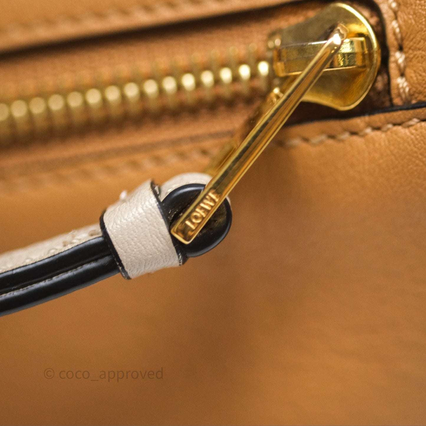 Loewe Small Puzzle Bag Warm Desert & Mink Two Tone Calfskin