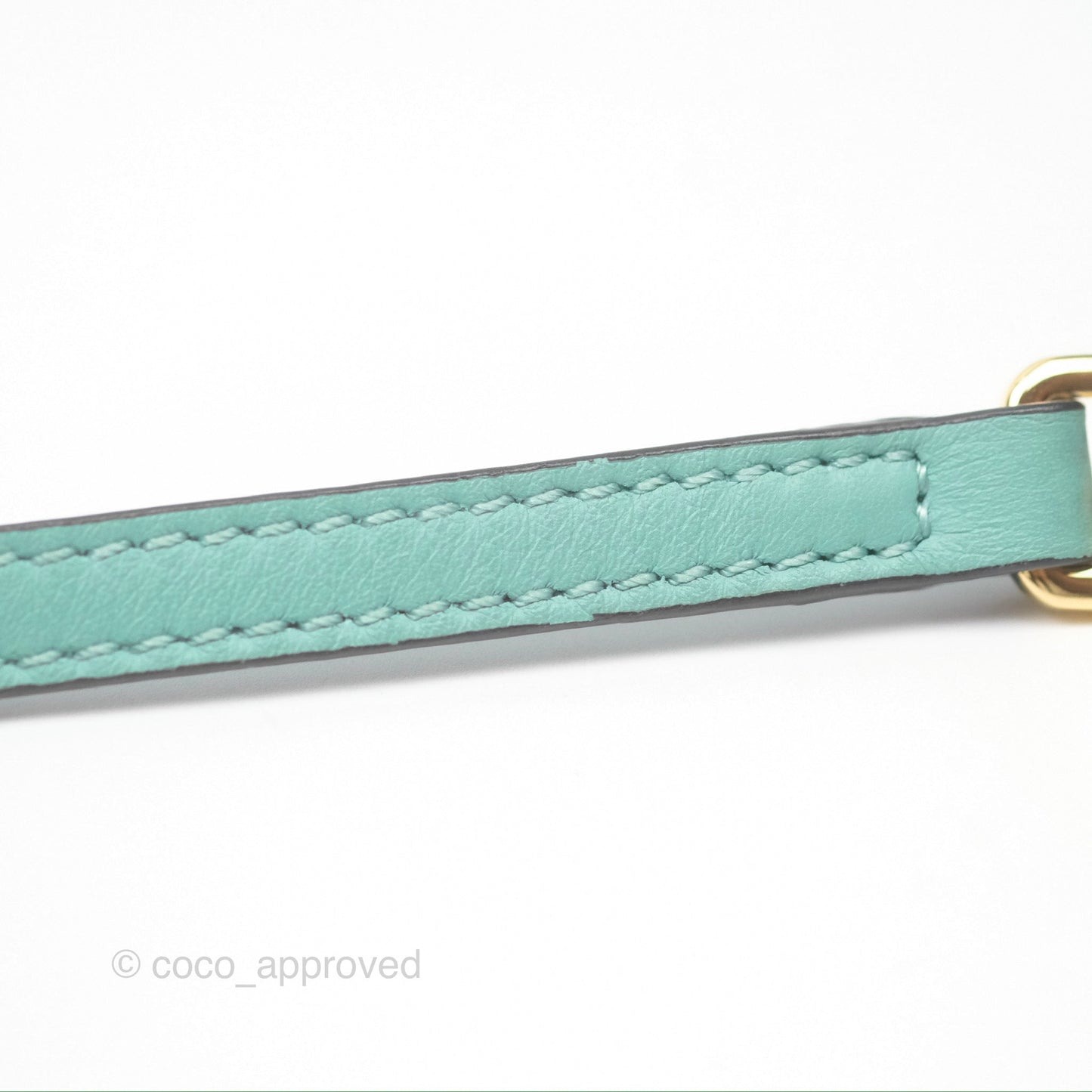 Loewe x Studio Ghibli Spirited Away Mini Puzzle Mint Calfskin