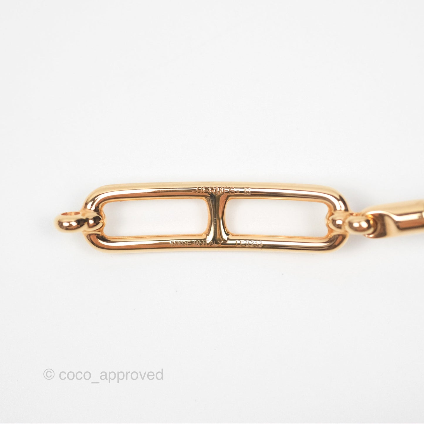 Hermès Roulis Double Tour Bracelet Gold Gold Hardware