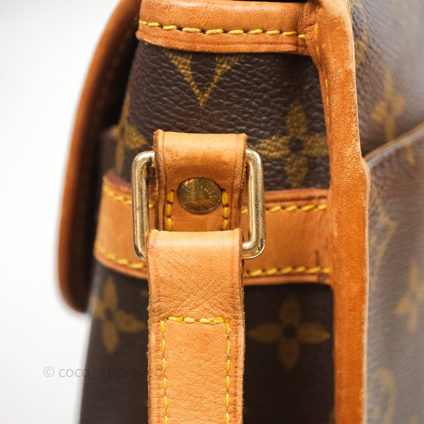 Louis Vuitton Vintage Diane Bag Monogram Canvas