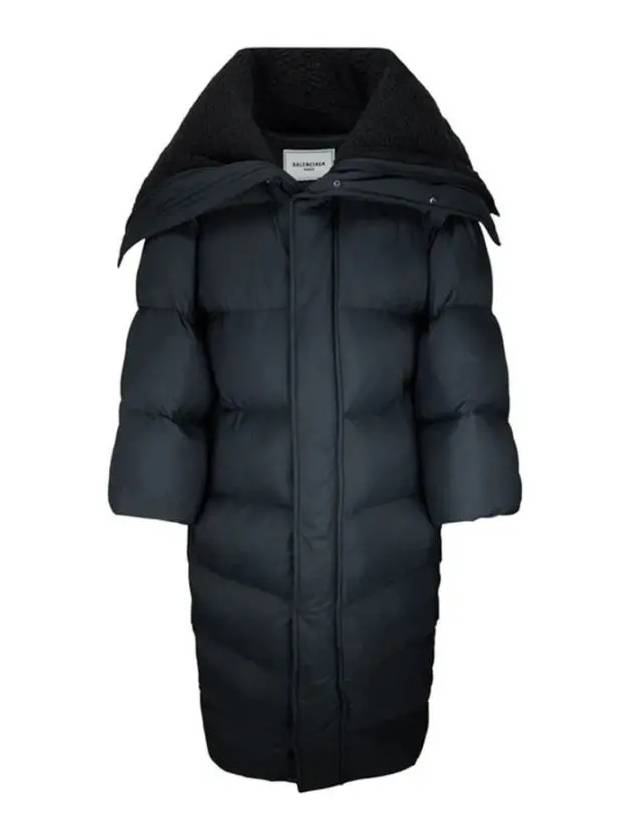 Luxury Balenciaga WoMen's CB Oversized Quilted Padding Black