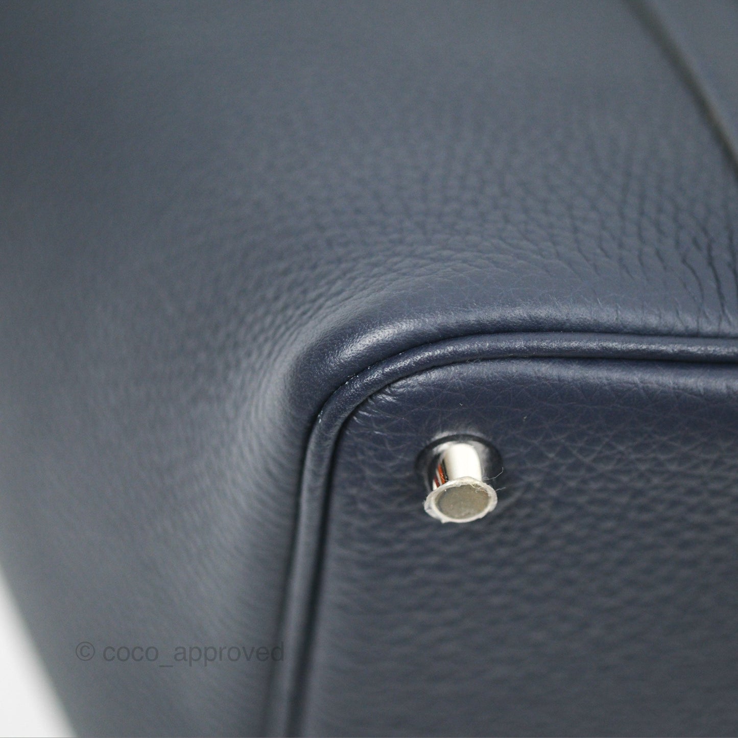 Hermès Picotin 18 Lock Bleu Nuit 2Z Palladium Hardware