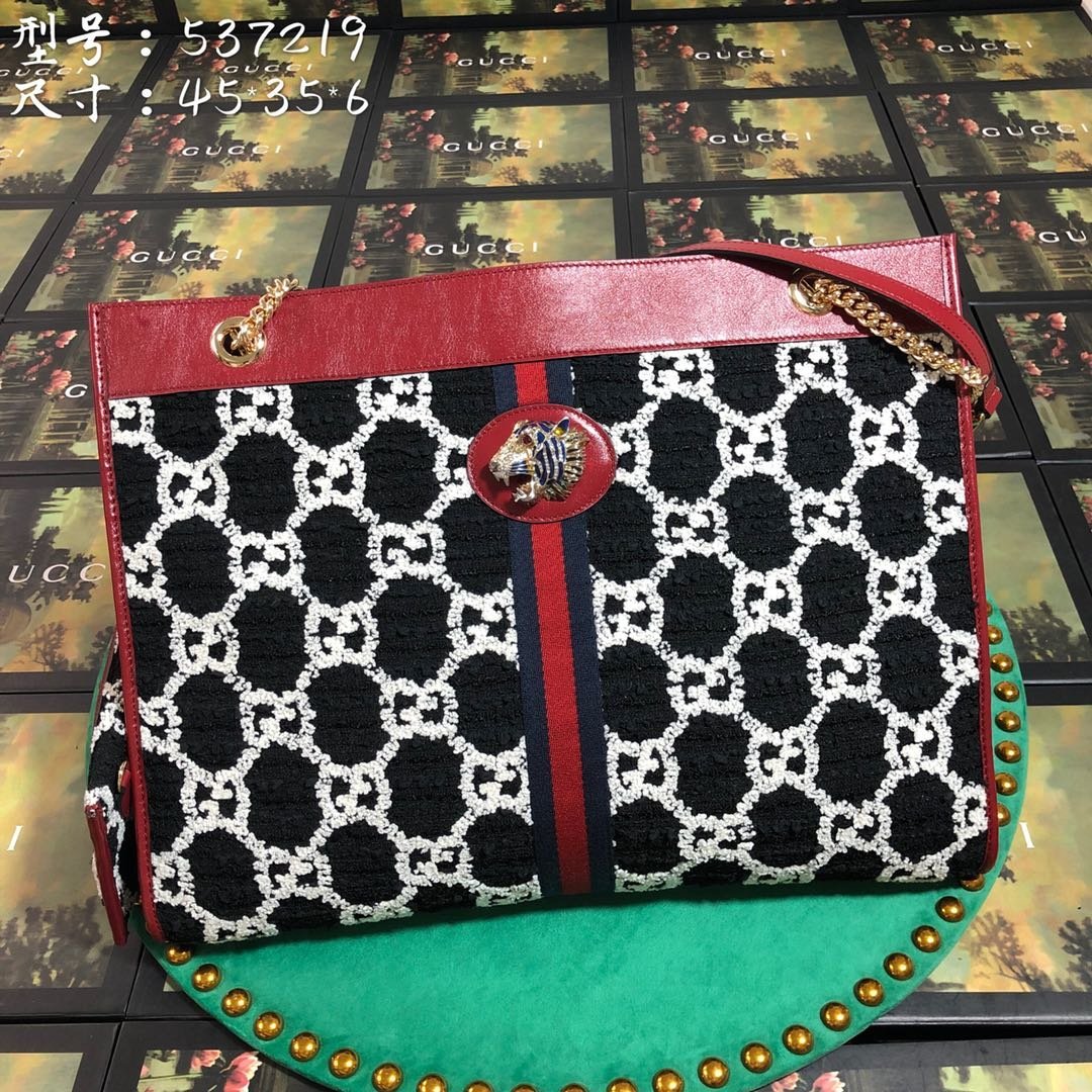 Tweed Wool Luxury Gucci Bag