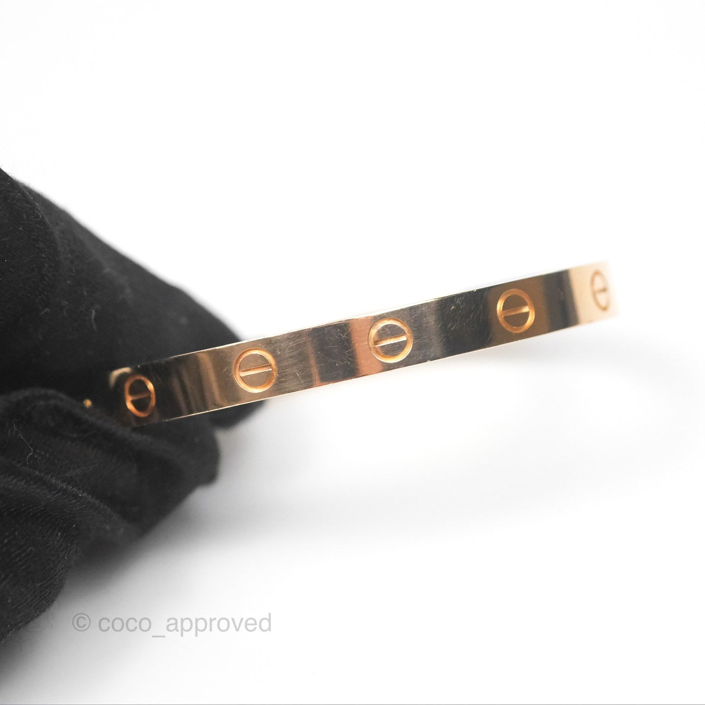 Cartier Love Bracelet Rose Gold Size 16