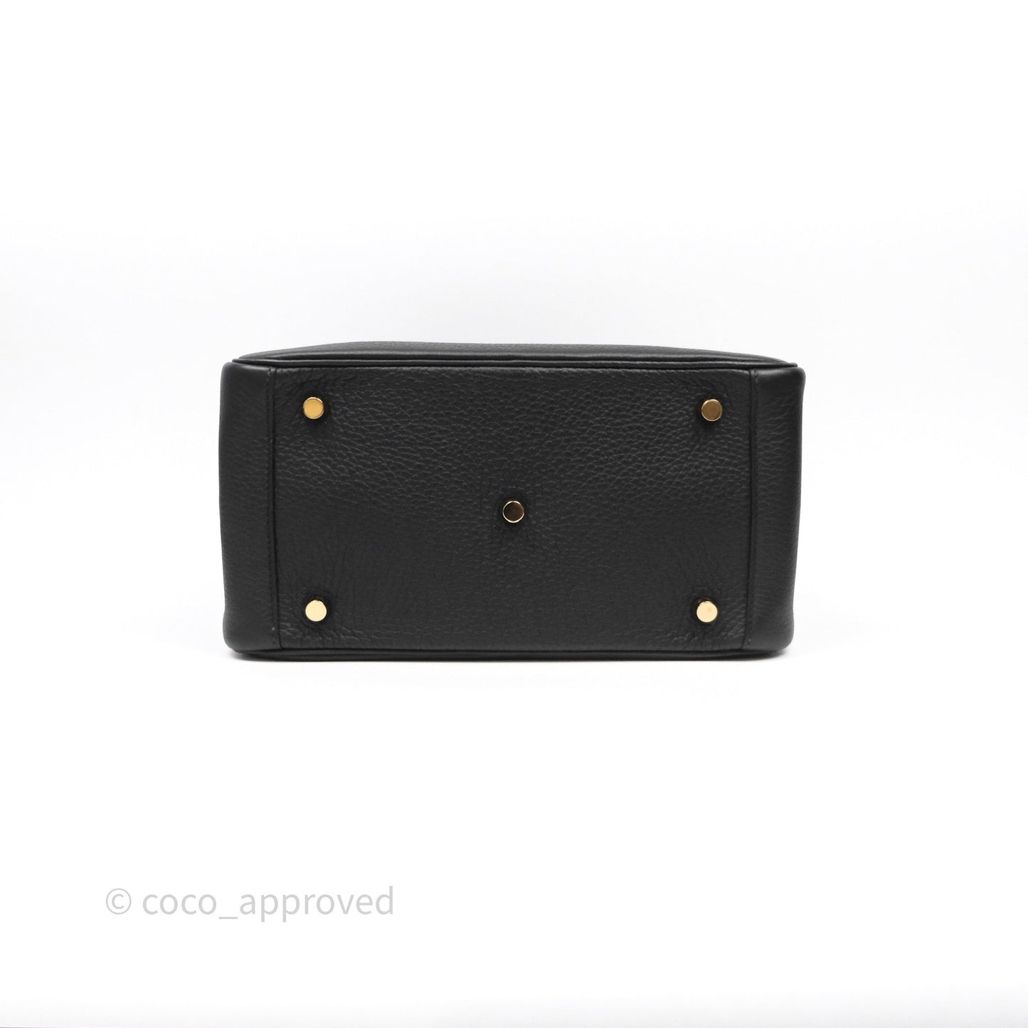 Hermes Lindy 26 Black Noir 89 Clemence Gold Hardware