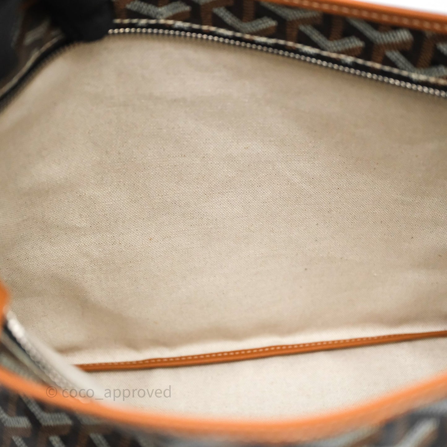 Goyard Bohème Hobo Bag Black & Tan