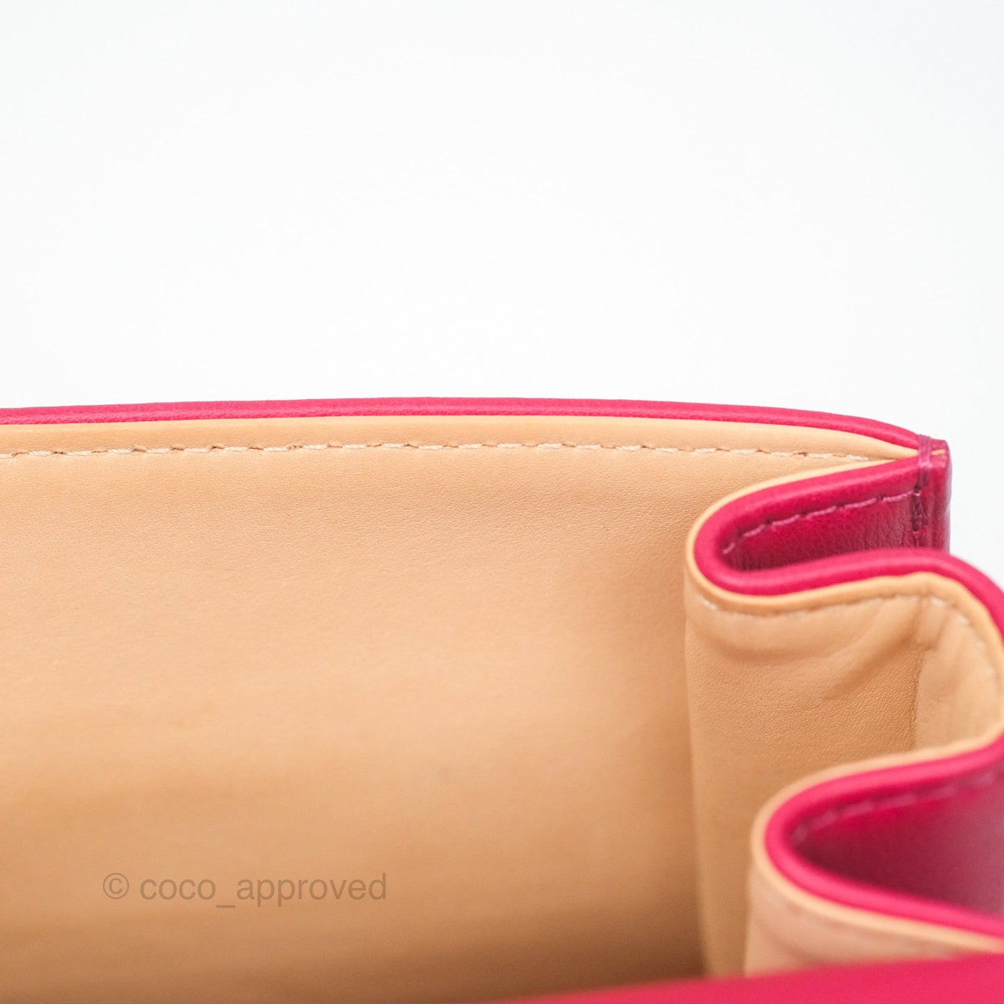 Delvaux Tempête Mini in Silky Calf Framboise