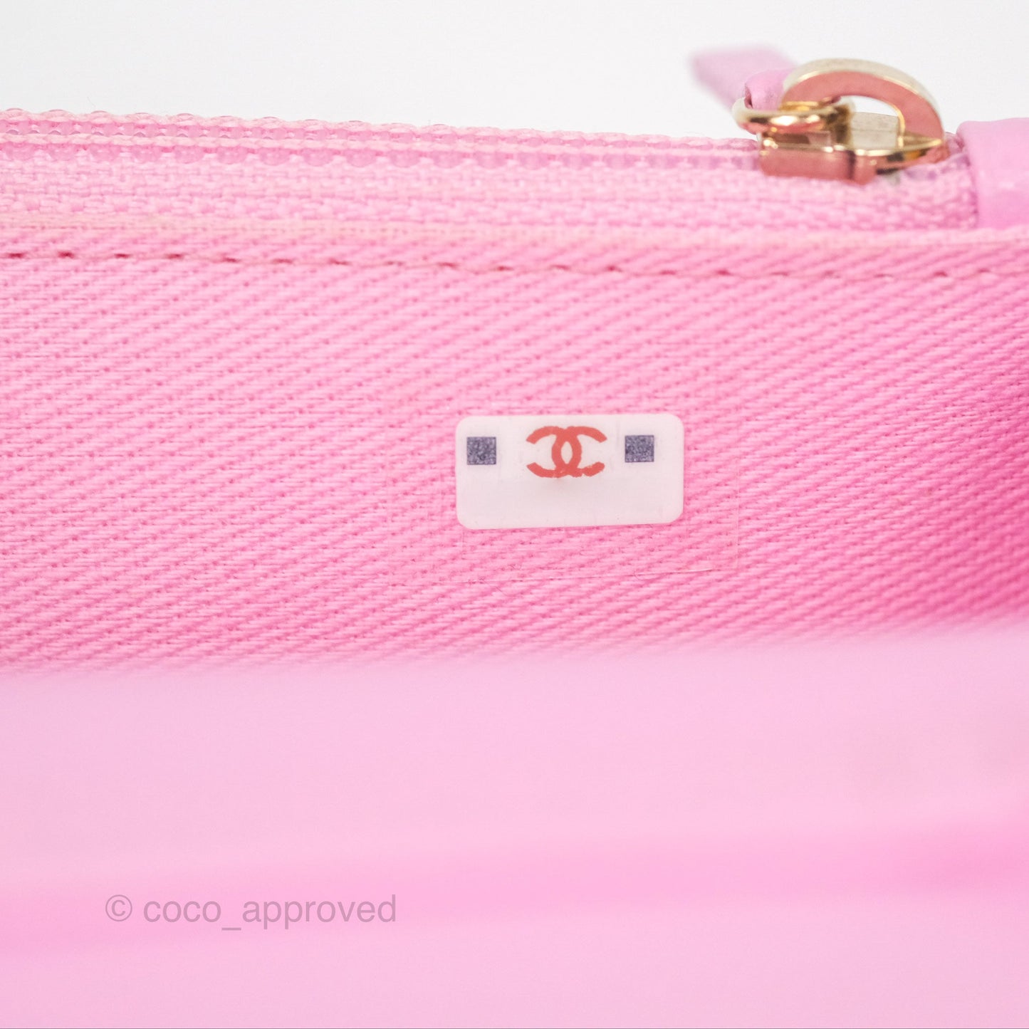 Chanel Business Affinity Clutch With Chain Pink Caviar Gold Hardware