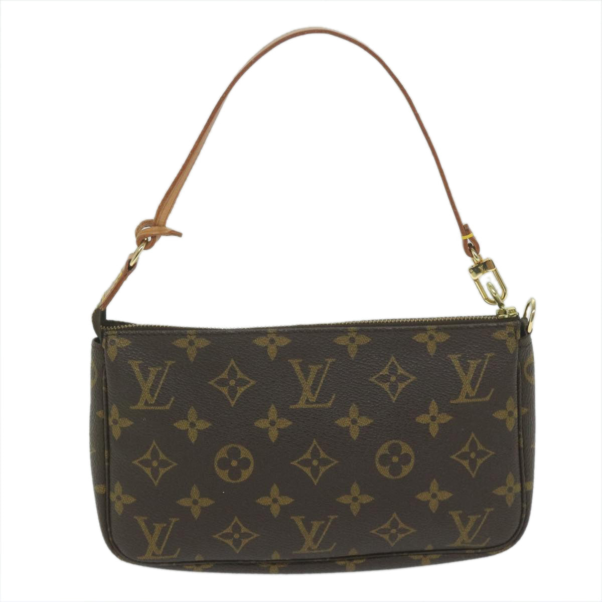 Louis Vuitton Pochette Accessoire  Canvas Clutch Bag ()