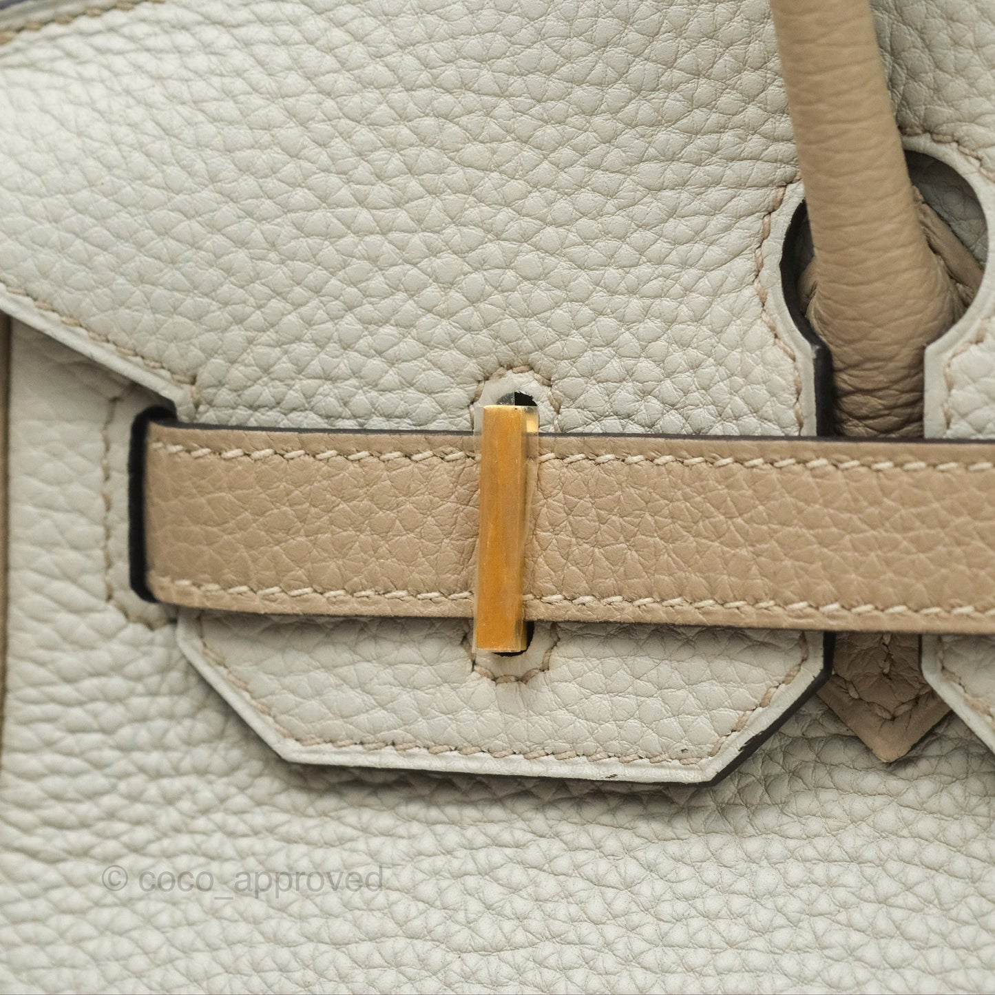 Hermès Birkin 30 Retourne Togo Gold Hardware HSS Gris Perle 80 Gris Tourterelle