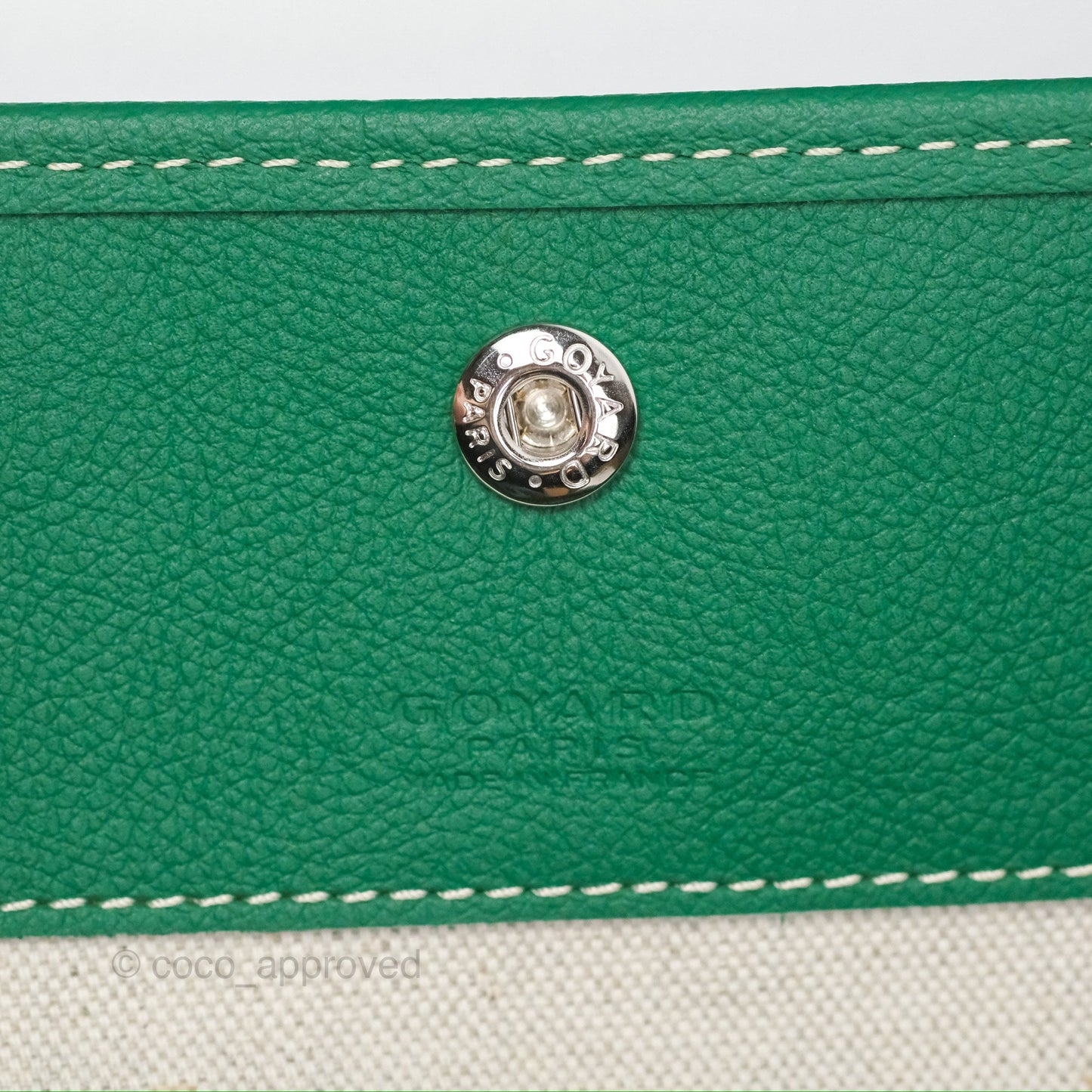 Goyard Bohème Hobo Bag Green Goyardine Canvas