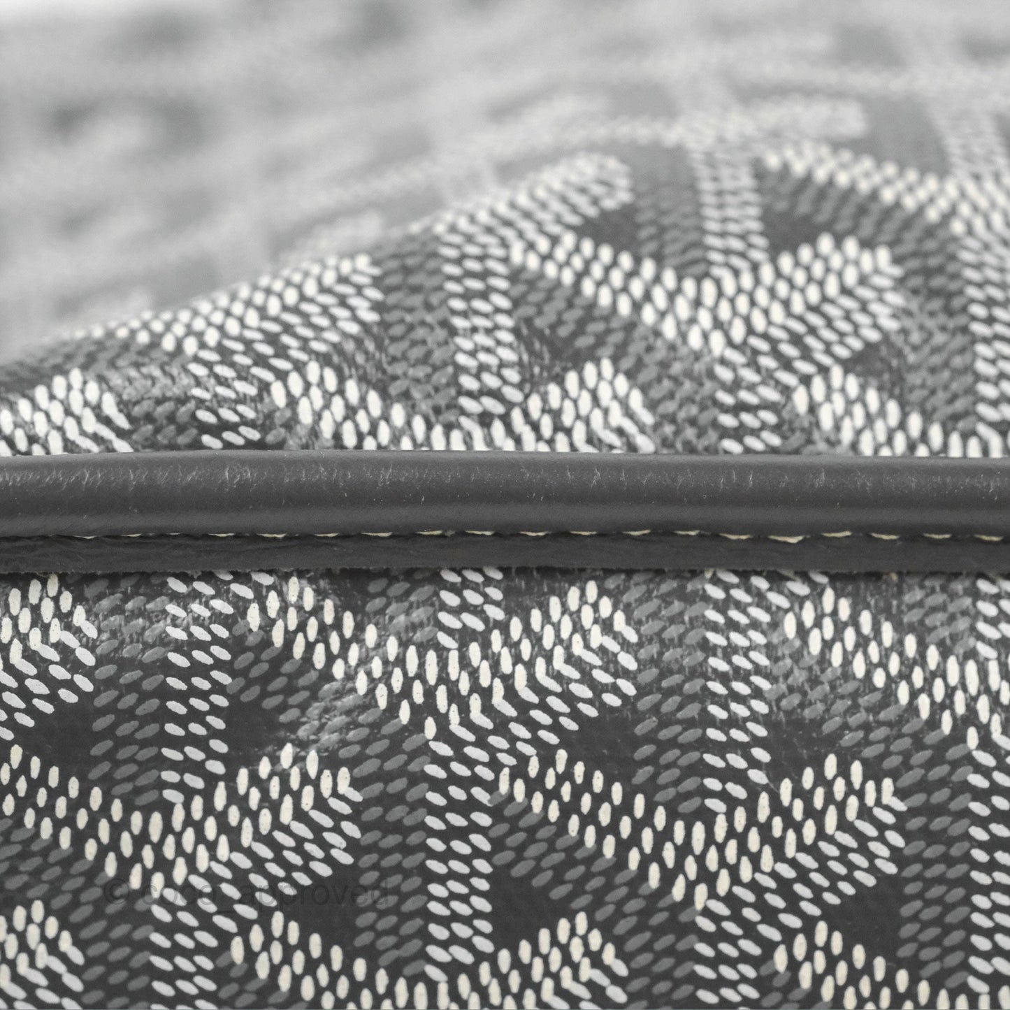 Goyard Anjou Mini Bag Goyardine Canvas Grey