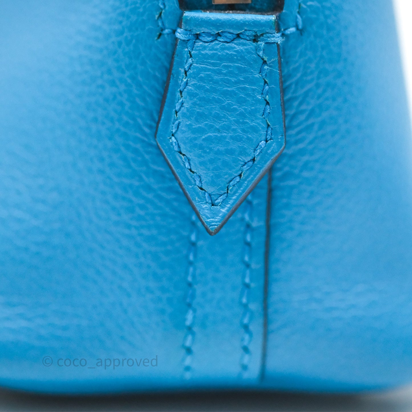 Hermès Bolide Mini 1923 Bleu Frida 0F/ Rose Mexico 0D Evercolor Palladium Hardware