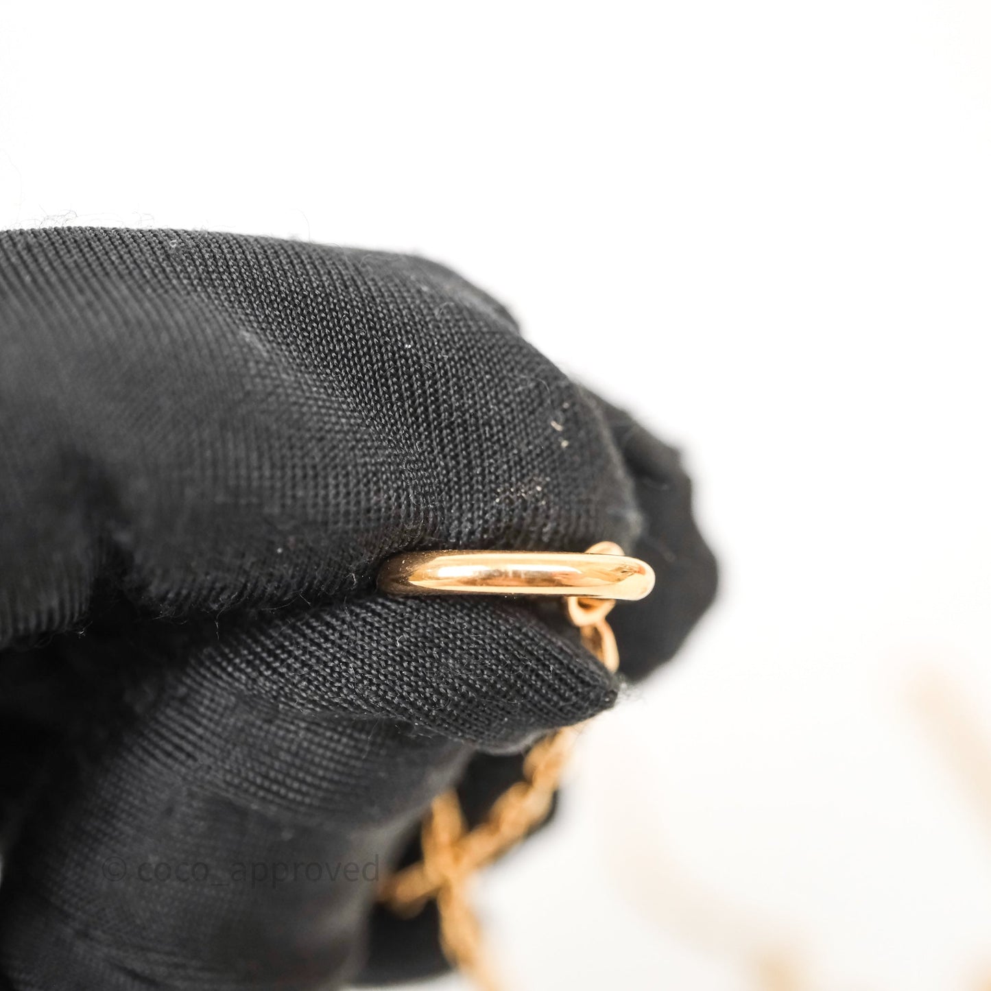 Hermes Sautoir 120cm 18K Necklace Gold Tone