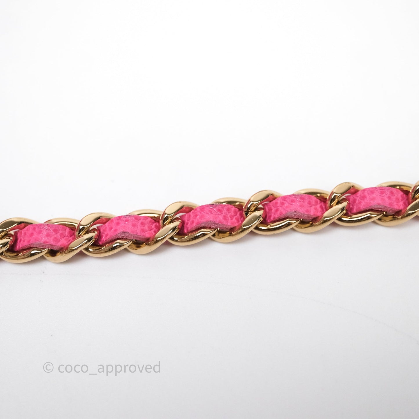Chanel Classic Vanity With Chain Pink Caviar Gold Hardware