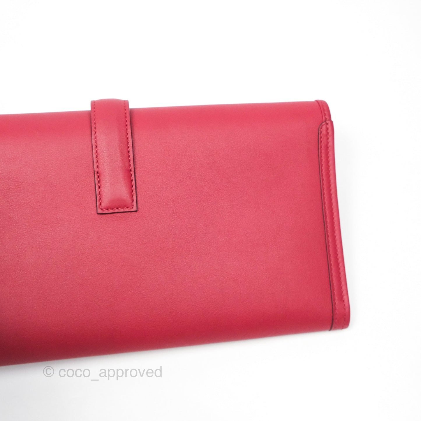 Hermès Jige Elan 29 Clutch Rouge Garance