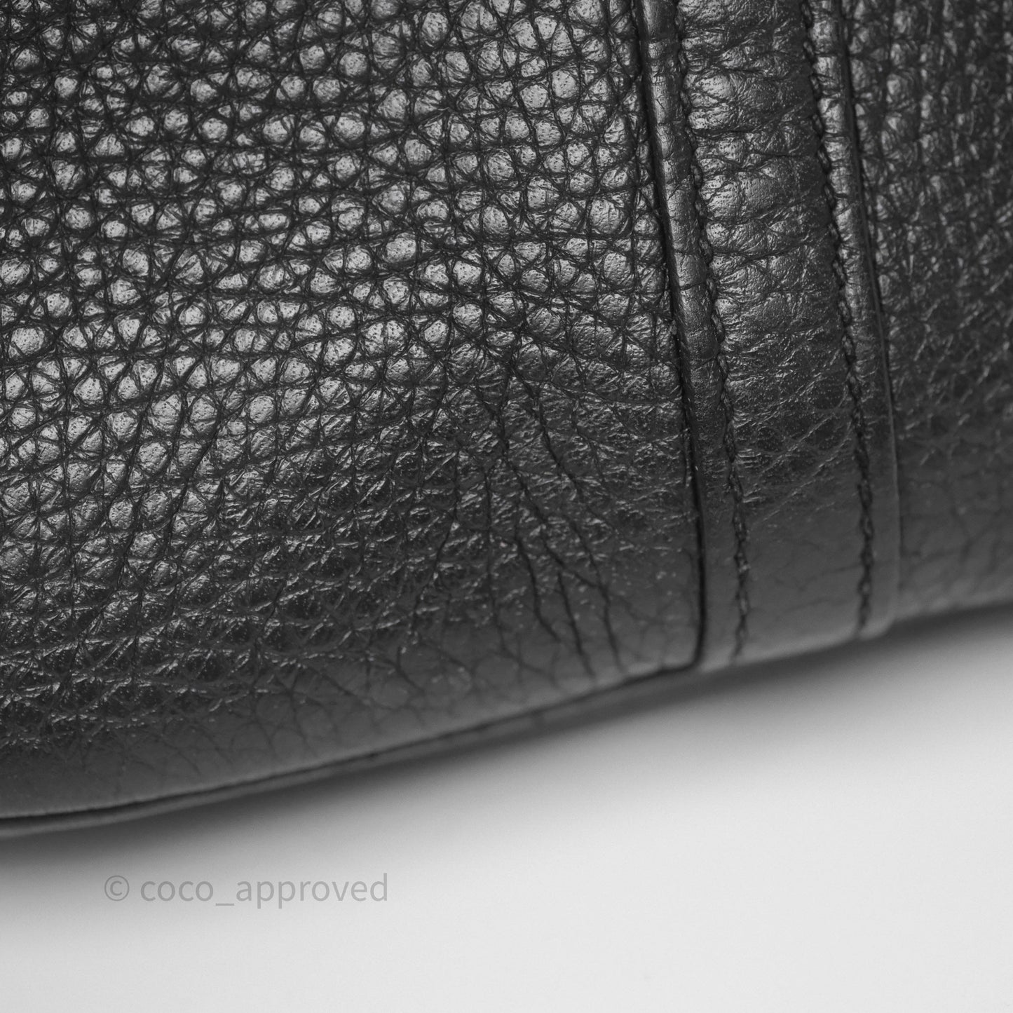 Hermès Picotin 22 Black Noir 89 Clemence Palladium Hardware