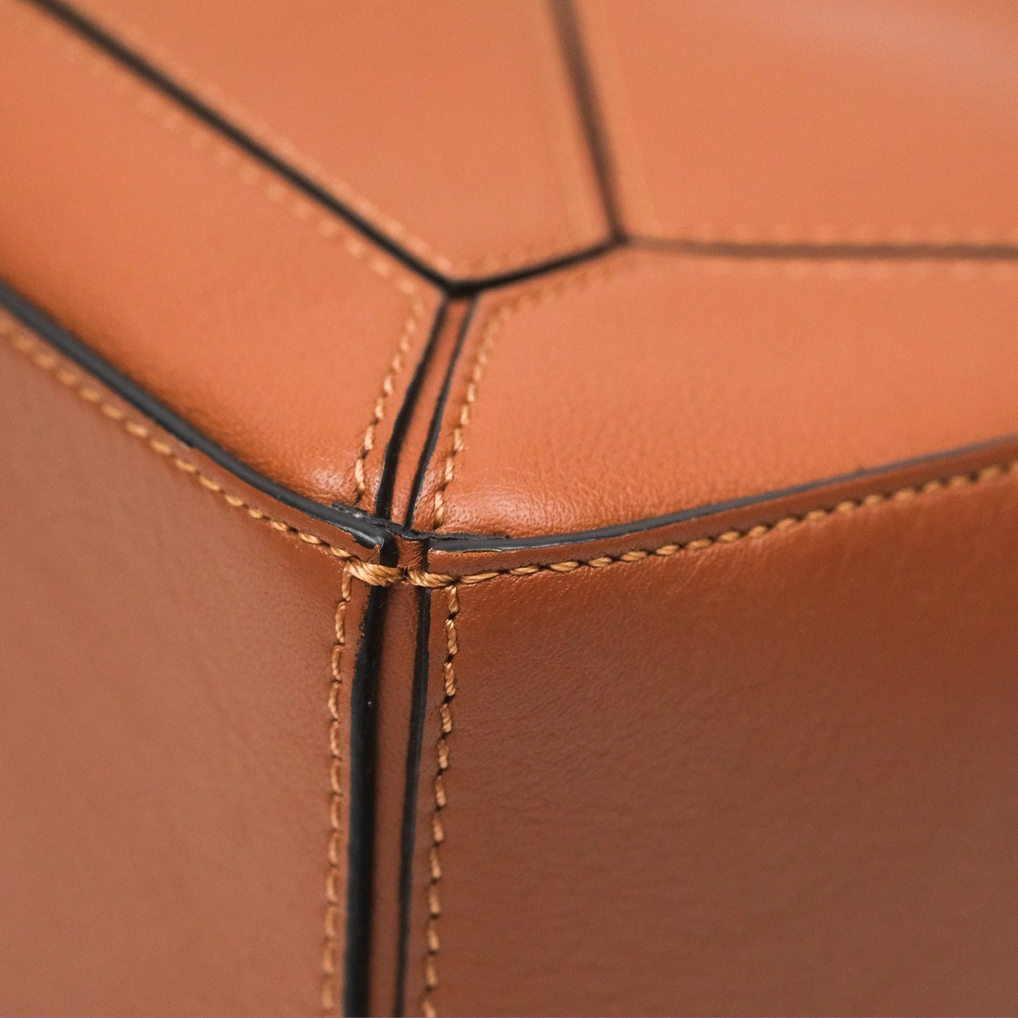 Loewe Small Puzzle Bag Tan Calfskin