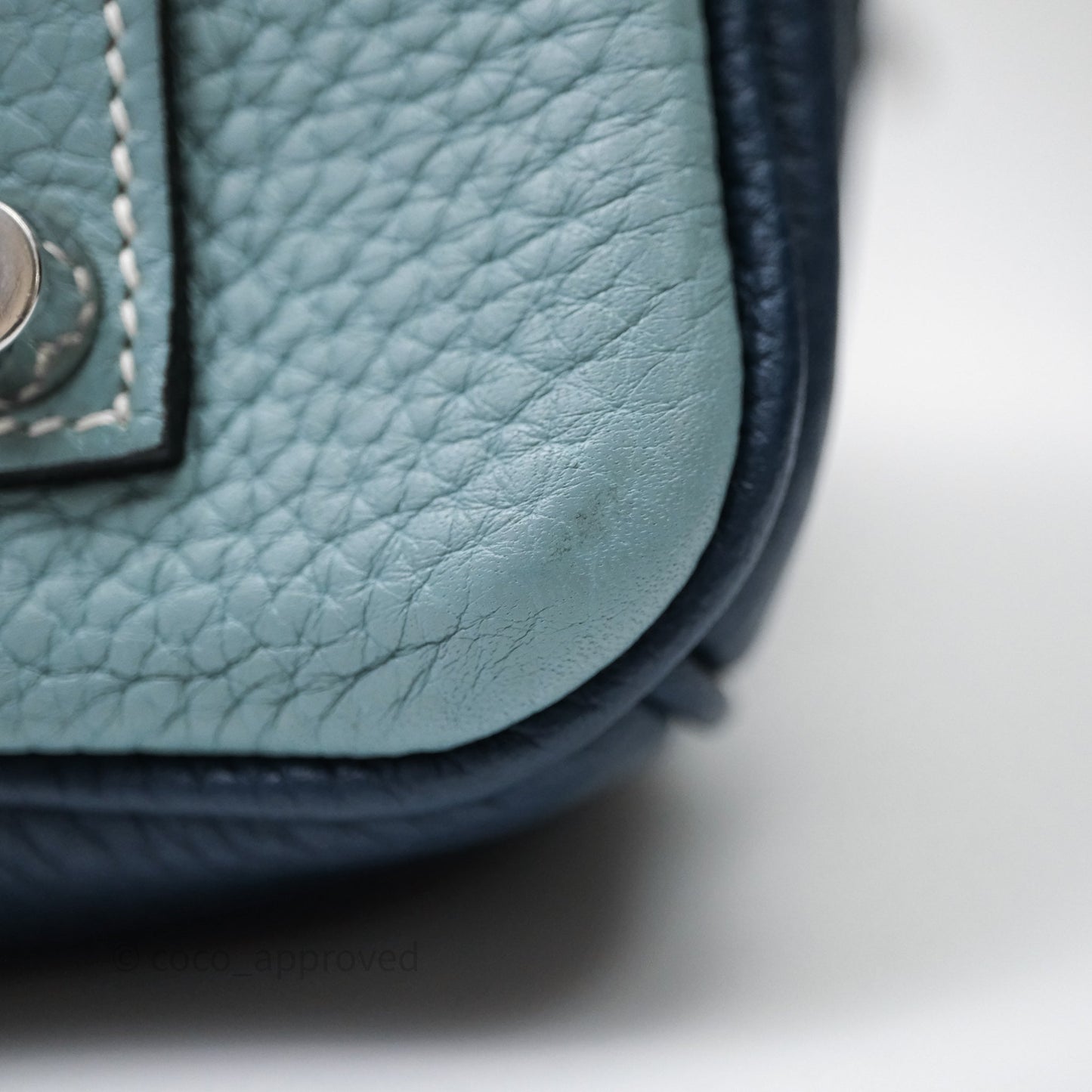 Hermès Birkin 35 Bleu de Prusse 7P Togo Palladium Hardware