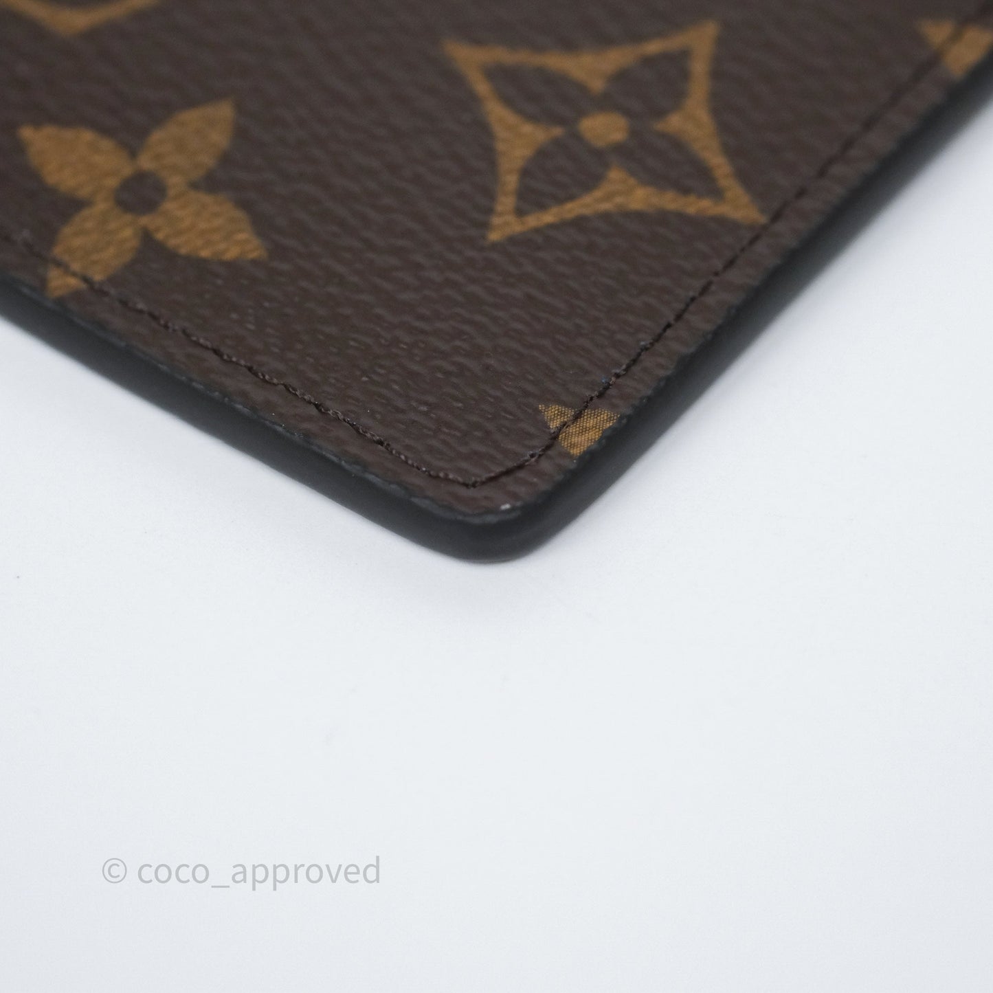 Louis Vuitton Card Holder PM Monogram Macassar Bleu