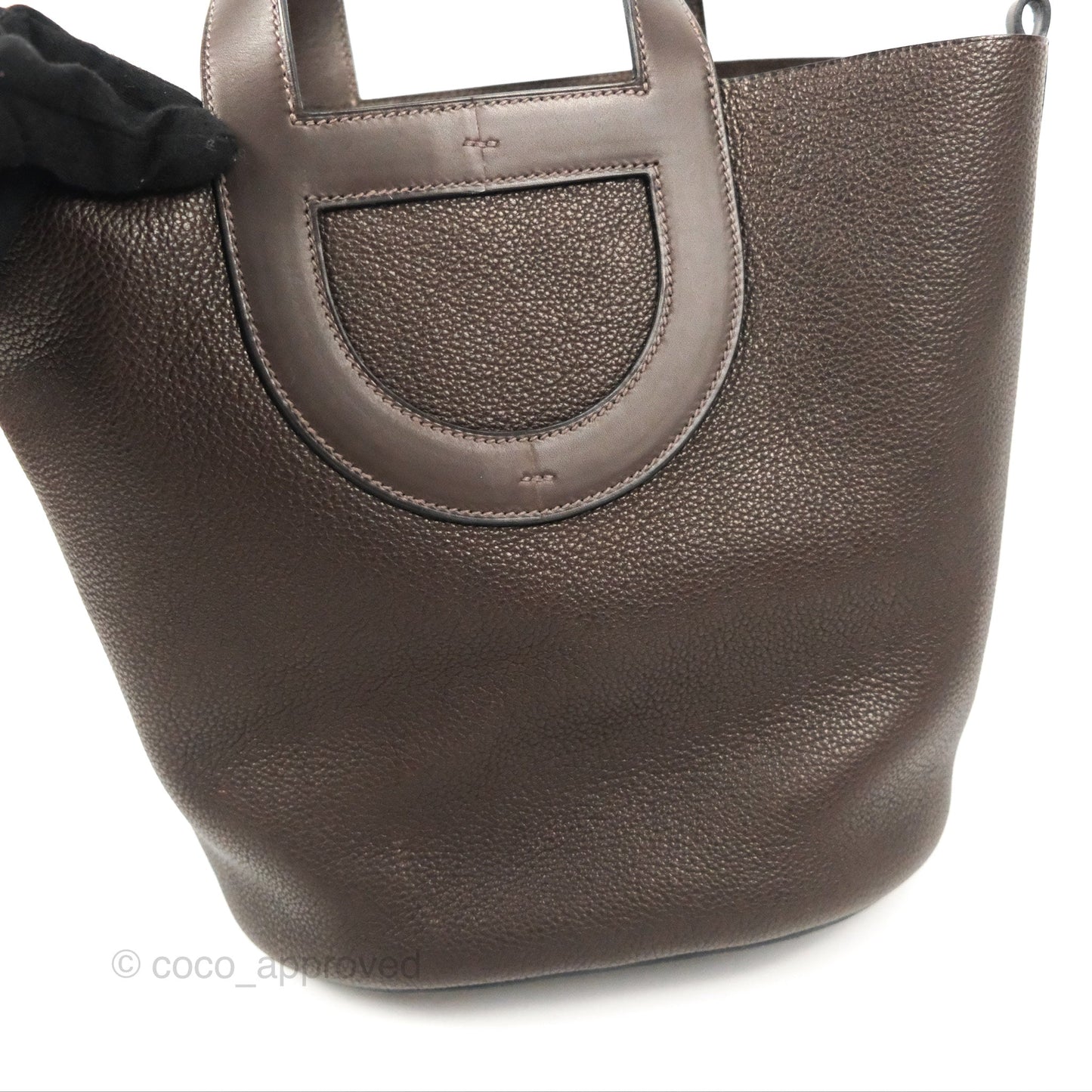Hermes In-The-Loop 23 Ebene Barenia Faubourg Gold Hardware
