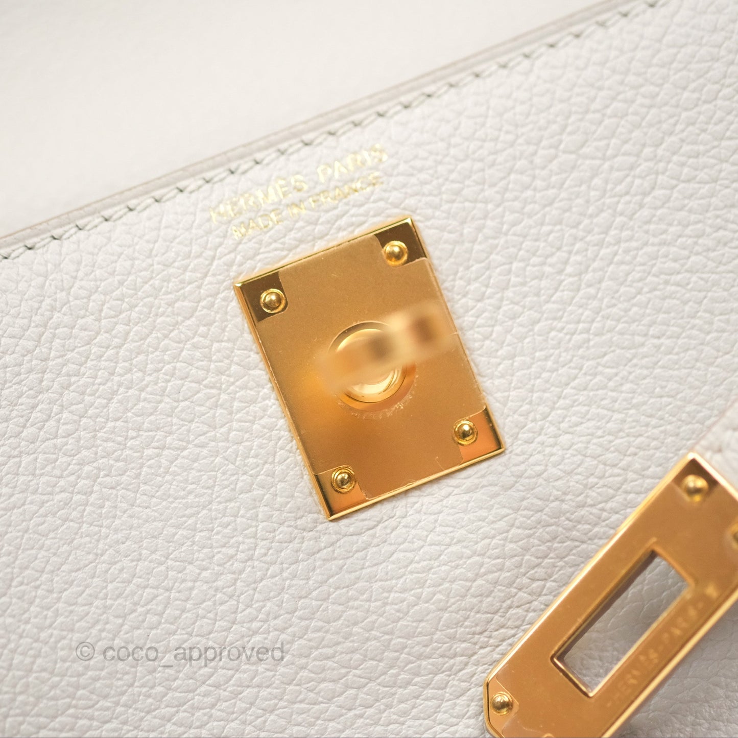 Hermès Kelly Danse II Bag Gris Perle 80 Evercolor Gold Hardware