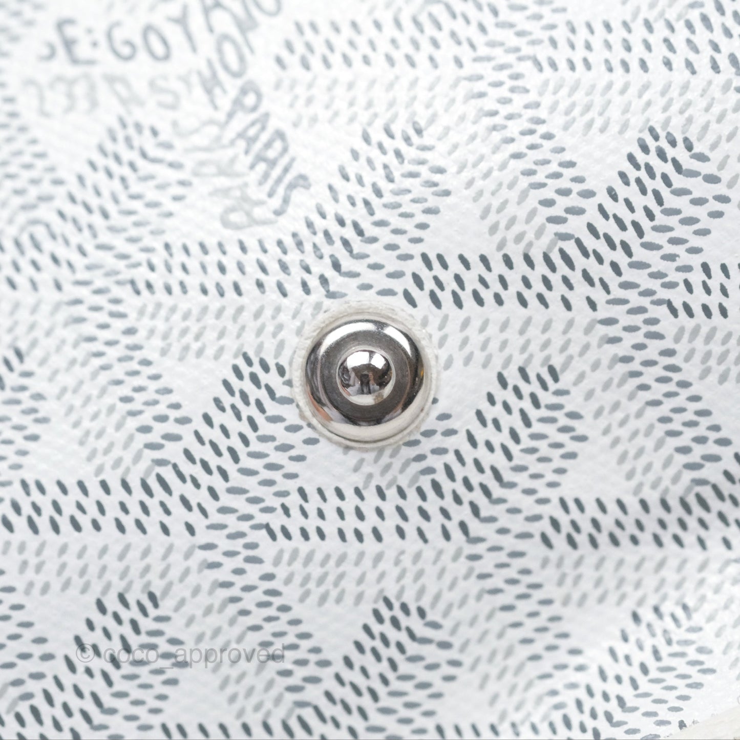 Goyard Plumet Pocket Wallet White
