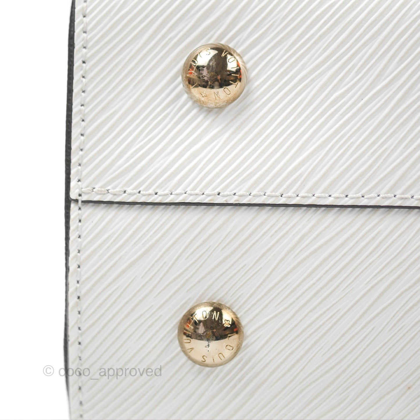 Louis Vuitton Twist Tote Off White Epi