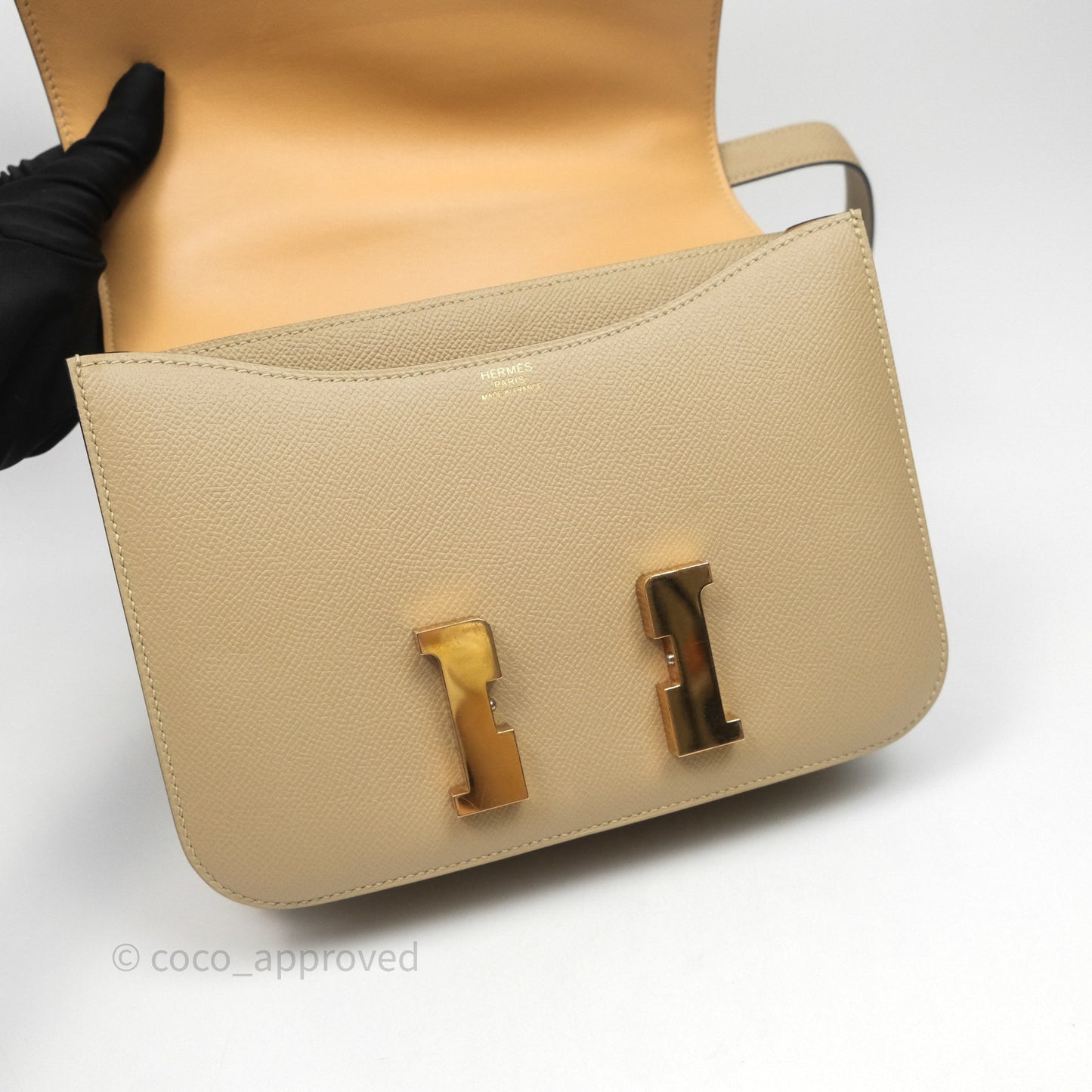 Hermès Constance 24 Trench S2/ Naturel 27 Epsom Gold Hardware