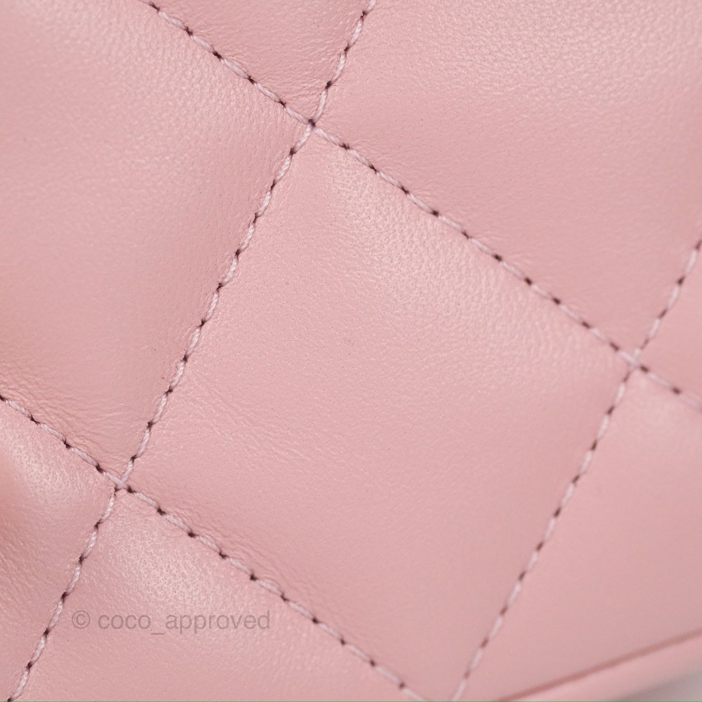 Chanel Mini Flap Bag With Heart CC Charm Pink Lambskin Aged Gold Hardware