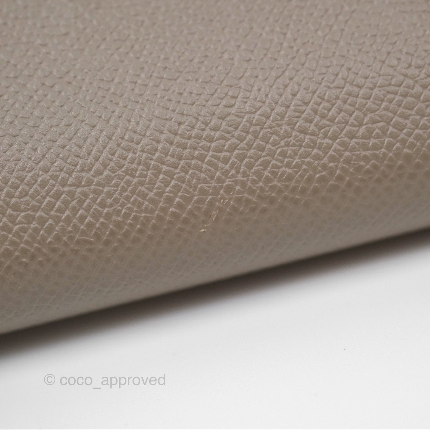 Hermès Kelly Wallet Gris Asphalte M8 Epsom Gold Hardware