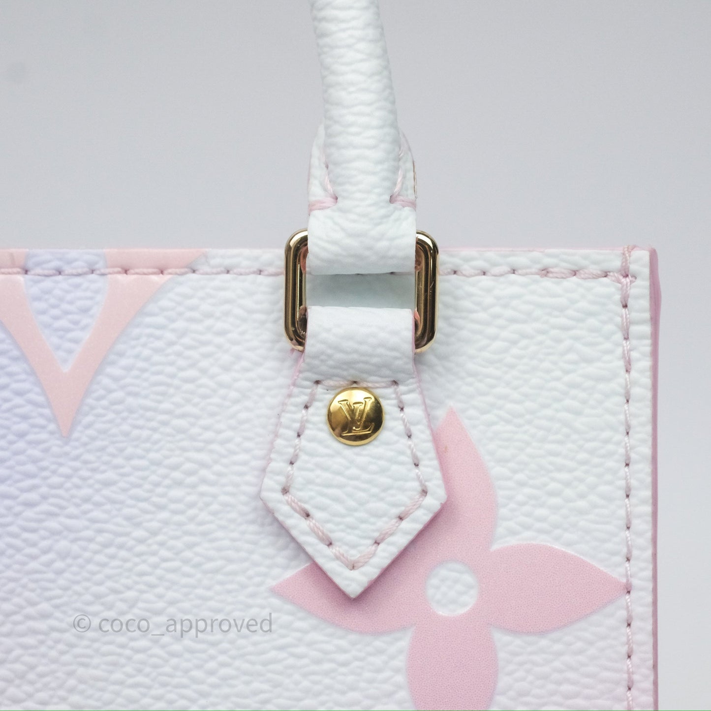 Louis Vuitton Petit Sac Plat Bag Sunrise Pastel