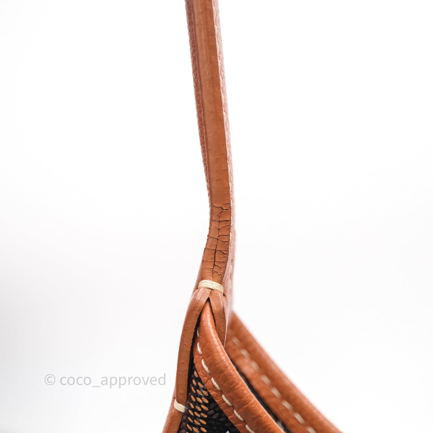 Goyard Bohème Hobo Bag Black & Tan