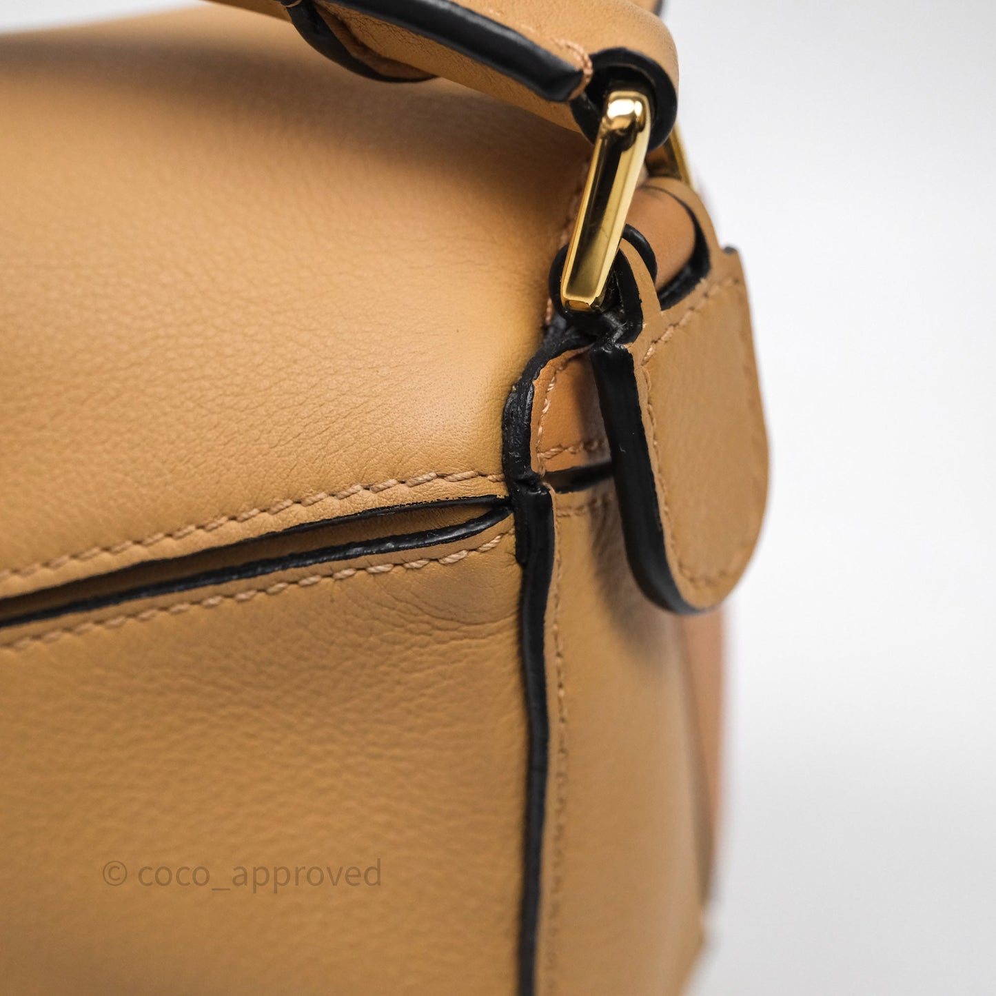 Loewe Mini Puzzle Bag Dune & Warm Desert