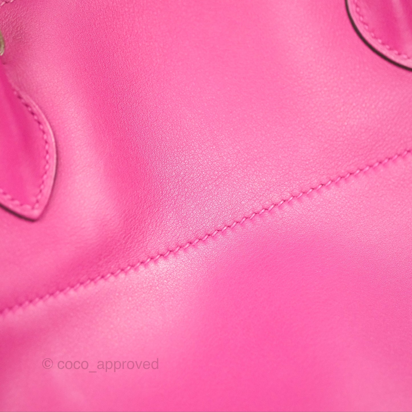 Hermès Bolide 27 Rose Pourpre Swift Palladium Hardware