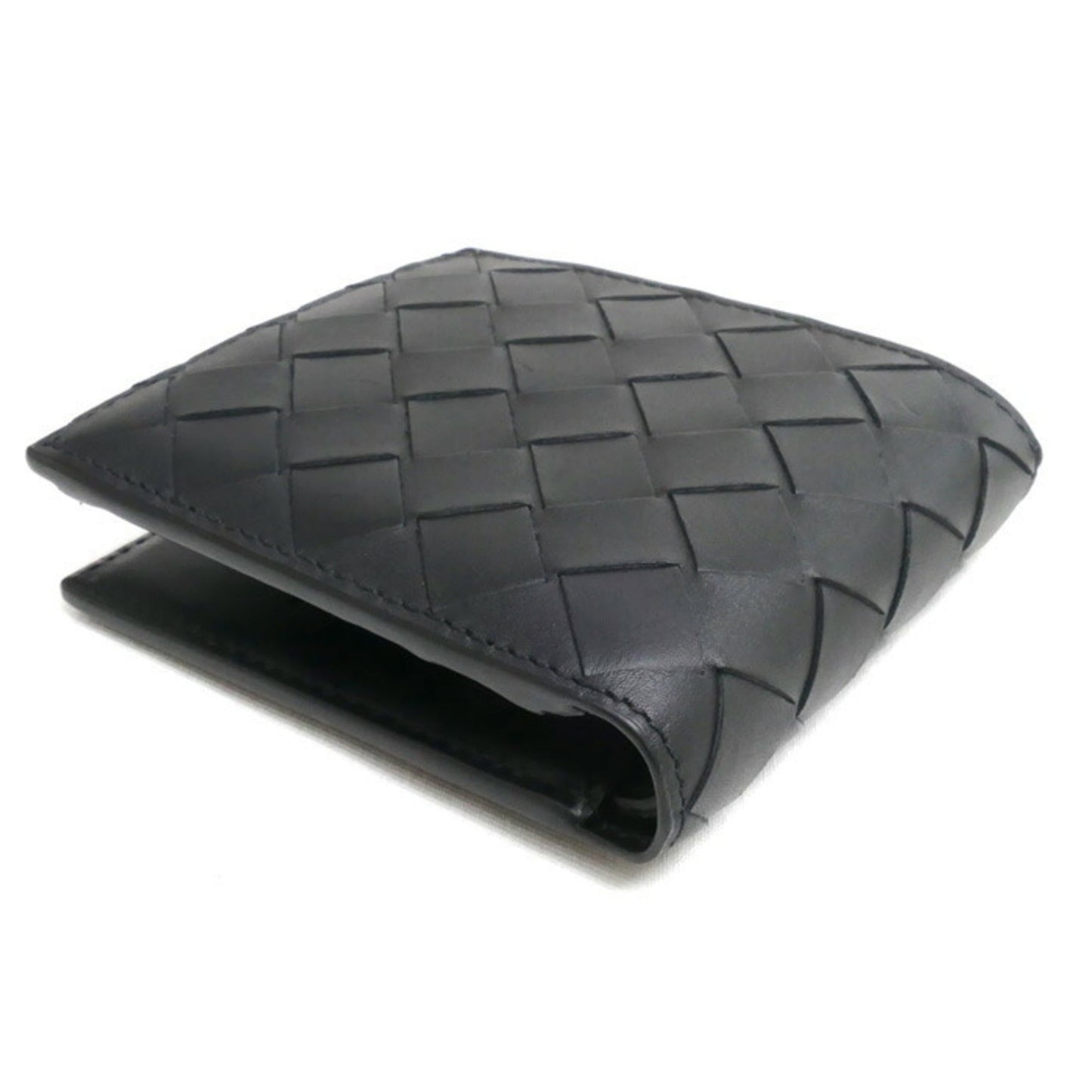 Luxury Bottega Veneta Intrecciato  Leather Wallet (Bi-Fold) ()