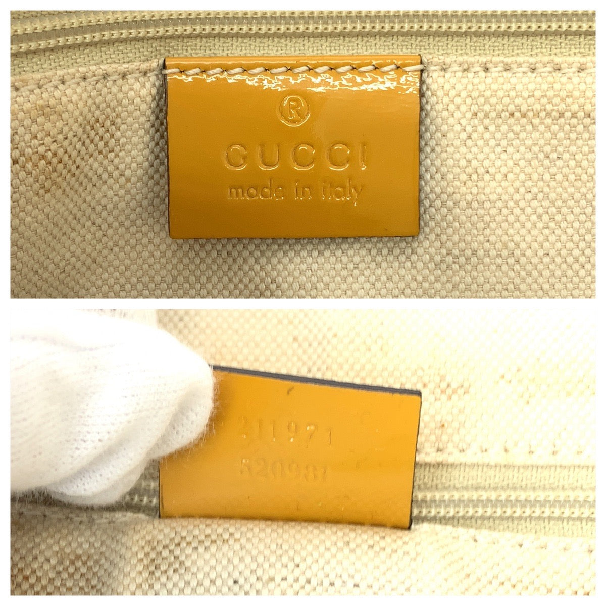Luxury Gucci Trending 2025 GG Canvas Sherry Line Tote Bag