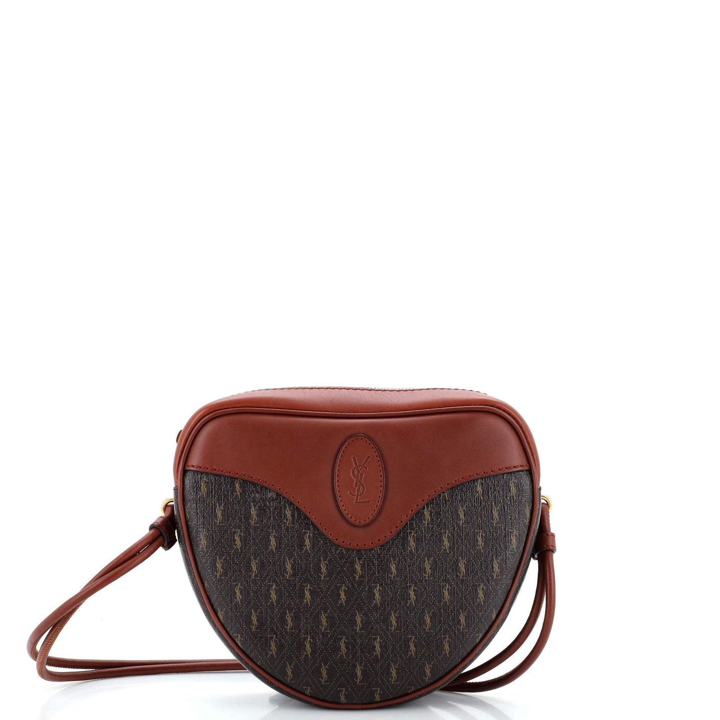 Luxury Saint Laurent Le Monogramme Coeur Bag Monogram All Over Coated Canvas and Leather